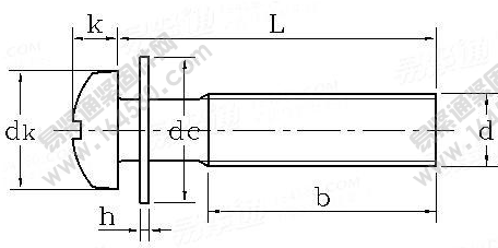 GB /T 9074.1-1988 十字槽盤頭螺釘和平墊圈組合執行標準
