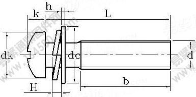GB /T 9074.8-1988 十字槽小盤頭螺釘、平墊和彈墊組合執(zhí)行標(biāo)準(zhǔn)