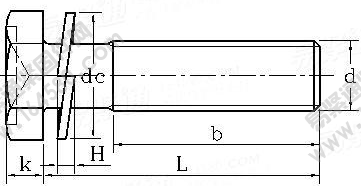 GB /T 9074.12-1988 十字槽凹穴六角頭螺栓和彈墊組合執(zhí)行標(biāo)準(zhǔn)
