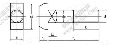 DIN 186-1988 T型方頸螺栓執(zhí)行標(biāo)準(zhǔn)