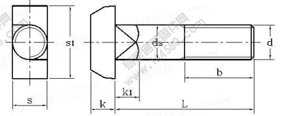DIN 188-1987 T型帶榫螺栓執行標準