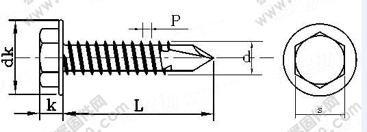 DIN 7504-K 六角帶介自攻自鉆螺釘執(zhí)行標(biāo)準(zhǔn)