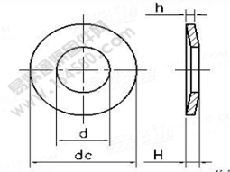 DIN 9025 VS系列碟簧安全墊圈執(zhí)行標(biāo)準(zhǔn)