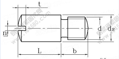 DIN 427-1986 開槽無頭螺釘
