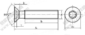 GB /T 2673-1986 內(nèi)六角花形沉頭螺釘