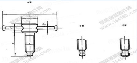GB/T 2163-1991 機床夾具零件及部件 活動手柄壓緊螺釘