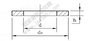 DIN 126-1990 C級平墊圈—六角頭螺栓與螺母組合用
