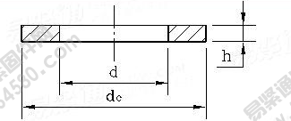 DIN 6340-1987 夾具用精制平墊圈
