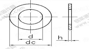 DIN 89347-2008 電纜和絕緣電線用密封套的墊圈