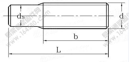 DIN 34828-2005 單頭焊接螺柱