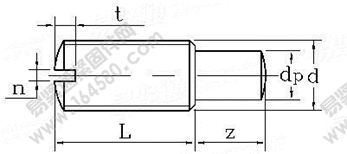 DIN 926-1986 開槽球面圓柱端緊定螺釘